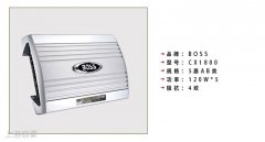  美国BOSS CX1800 5路功放