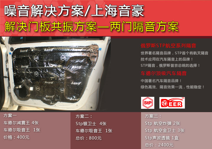 解决门板共振方案 解决车门高速风噪 车门隔音